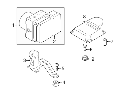 ABS Components for 2015 BMW 328i GT xDrive #0