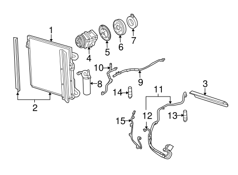 HVAC/Switches & Sensors for 2002 Ford Escape #1