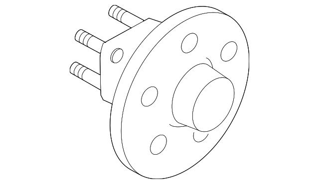 93178626 HUB & BEARING, LEFT