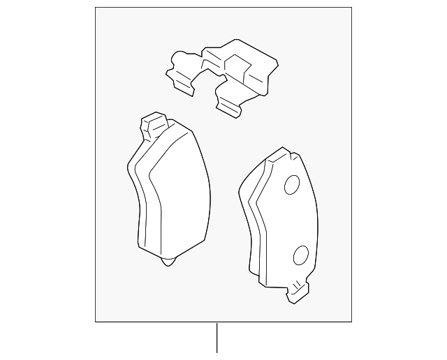 93193613 BRAKE PADS