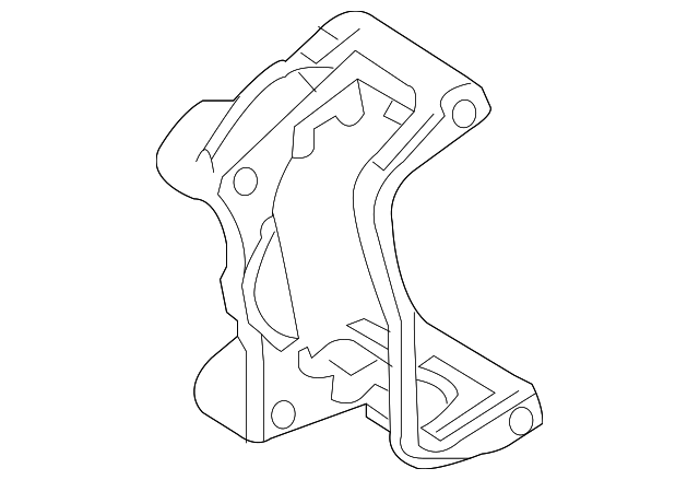93181277 BRACKET, LEFT