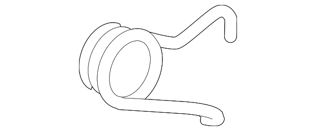 93176420 CALIPER SPRING, LEFT
