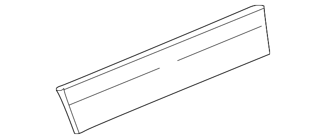 6W1Z-5425556-BPTM Деталь BODY SIDE MLDG, RIGHT