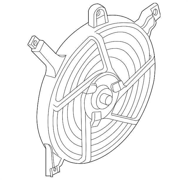 5L5Z-8L605-AA Деталь FAN & MOTOR