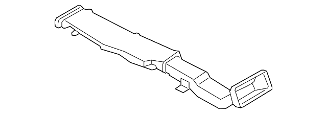 DP5Z-19B680-J Деталь CENTER DUCT