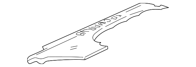 NJB3921AA Деталь TRIM COVER, RIGHT