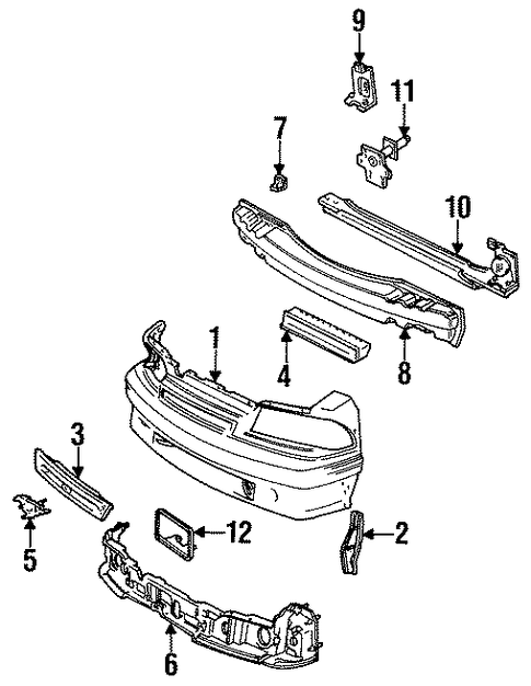 Mustang BUMPER & COMPONENTS - FRONT