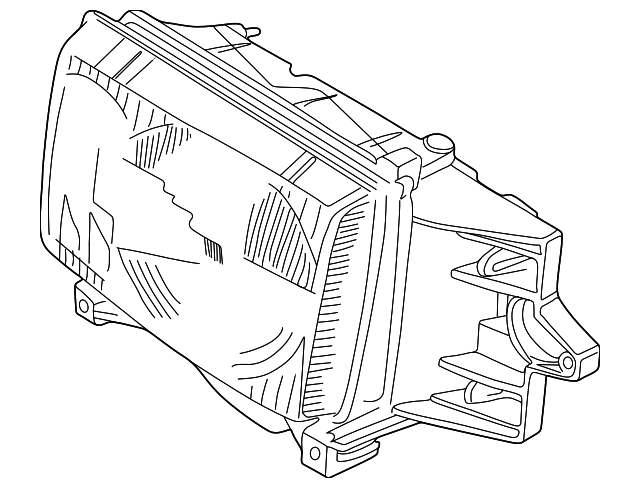 XBC105760 Деталь COMPOSITE HEADLAMP