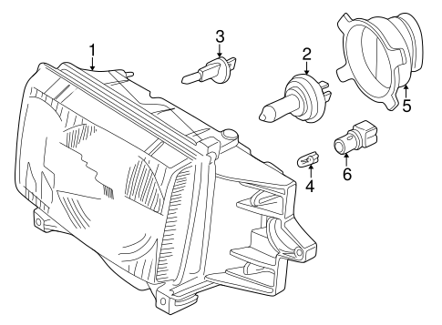 Range Rover BULBS - CHASSIS 2