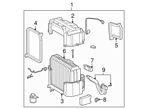 HVAC/SWITCHES & SENSORS for 2004 Toyota Tacoma #1
