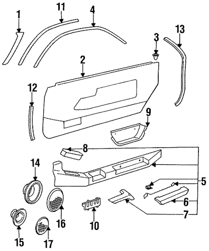 928 INTERIOR TRIM