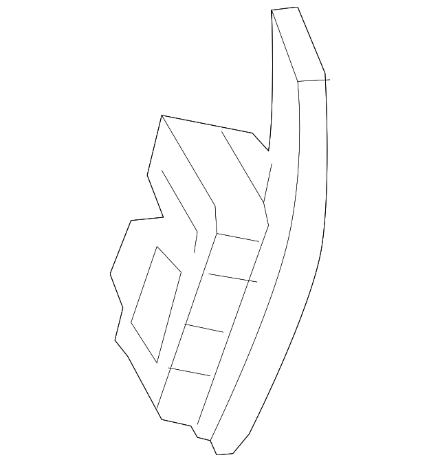 FR3Z-3F884-BB Деталь SHIFT PADDLE, RIGHT