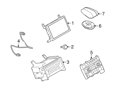 Taurus NAVIGATION SYSTEM COMPONENTS