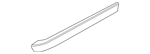 EJU000022AUL Деталь LOWER MOLDING, RIGHT