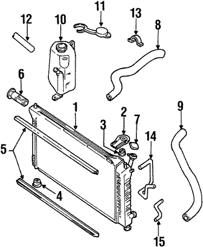 Villager RADIATOR & COMPONENTS