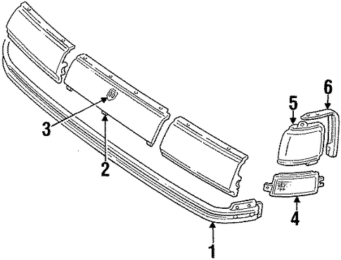Toronado GRILLE & COMPONENTS