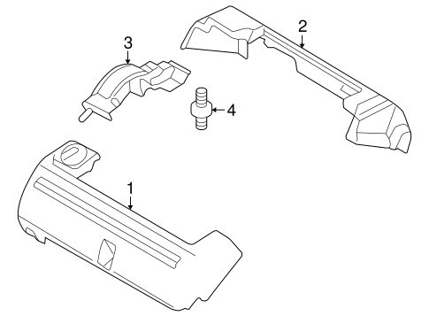 S80 ENGINE APPEARANCE COVER
