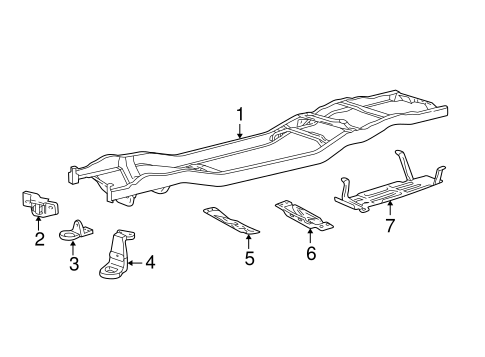 Body/Frame & Components for 2000 Ford Ranger #1