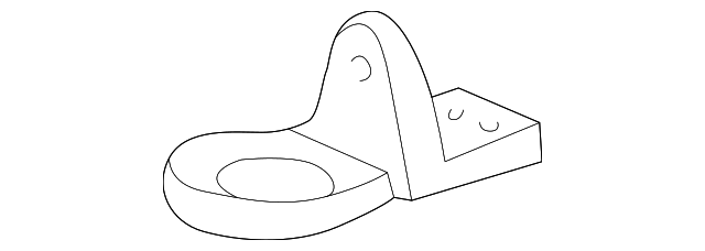 1L5Z-17A954-BA TOW HOOK, RIGHT