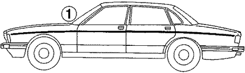 XJ6 STRIPE TAPE