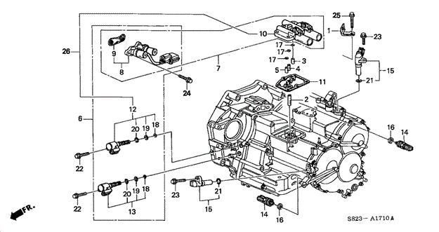 TRANSMISSION - AUTOMATIC/AT SENSOR - SOLENOID (V6) for 1998 Honda ACCORD COUPE #1