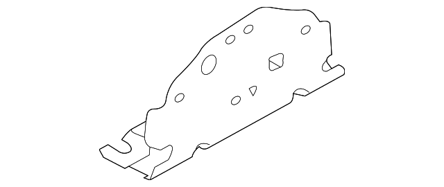 997-645-235-00 Деталь CD CHANGER BRACKET, RIGHT