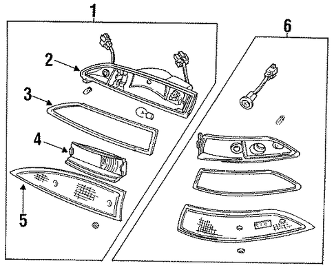Capri PARK & SIDE MARKER LAMPS