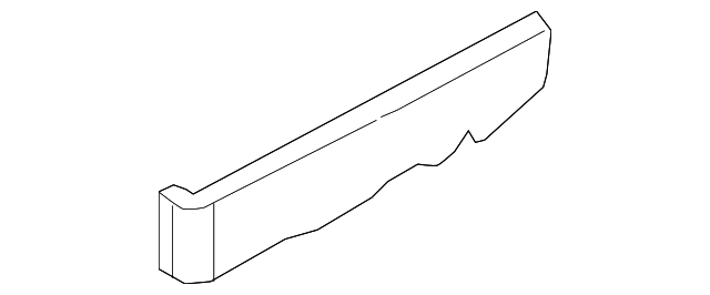8A8Z-7463389-BC OUTER COVER, LEFT