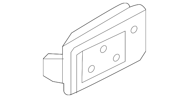 31416327 Деталь UNISIDE ASSY LOWER BRACKET, LEFT