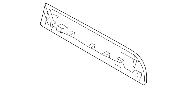 958-522-249-00-7N0 Деталь UPPER TRIM, LEFT