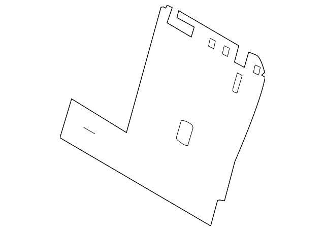 95852275300OK2 Деталь SEAT BACK PANEL, LEFT