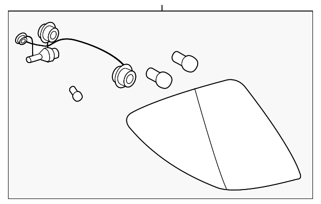15242809 TAIL LAMP ASSY, LEFT