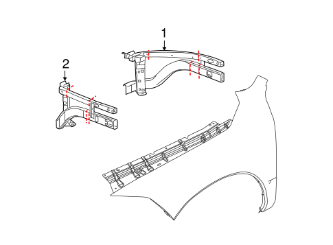 1500 STRUCTURAL COMPONENTS & RAILS
