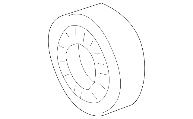 92077119 Деталь WHEEL BEARING, LEFT