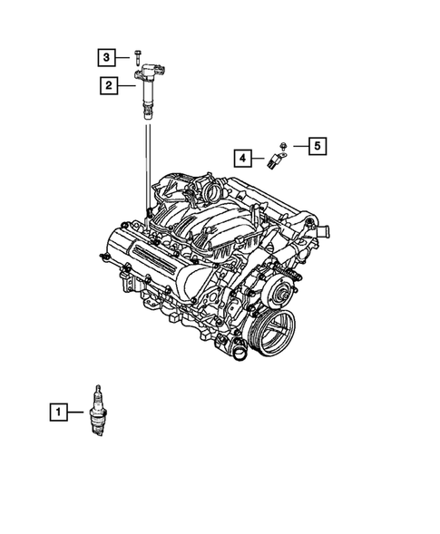 Ignition - Spark Plugs, Cables, Coils, and Glow Plugs for 2012 Jeep Grand Cherokee #0
