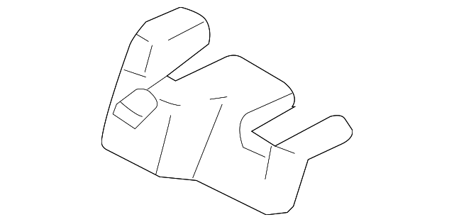 39878299 Деталь FRONT COVER, LEFT