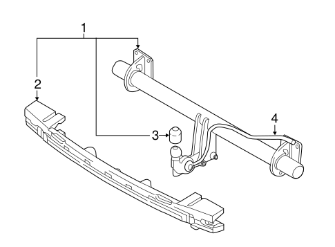 XC90 TRAILER HITCH COMPONENTS