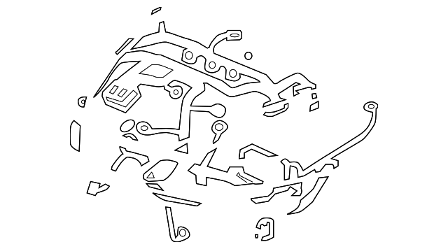 12845290 Деталь ENGINE HARNESS