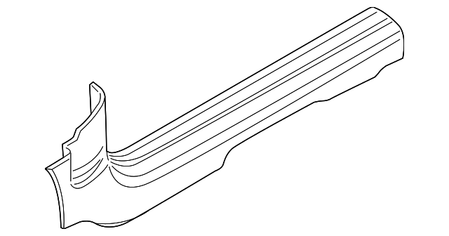 13114344 Деталь SILL TRIM, LEFT