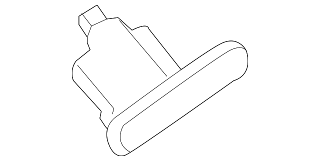 13235696 Деталь WNDSHLD PLR TRIM RETAINER, LEFT