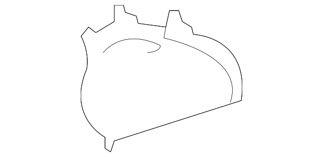 LR010638 Деталь LOWER CAP, LEFT