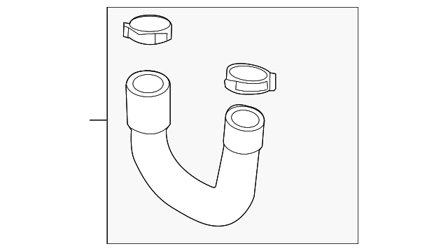 9A1-106-660-01 Деталь WATER HOSE