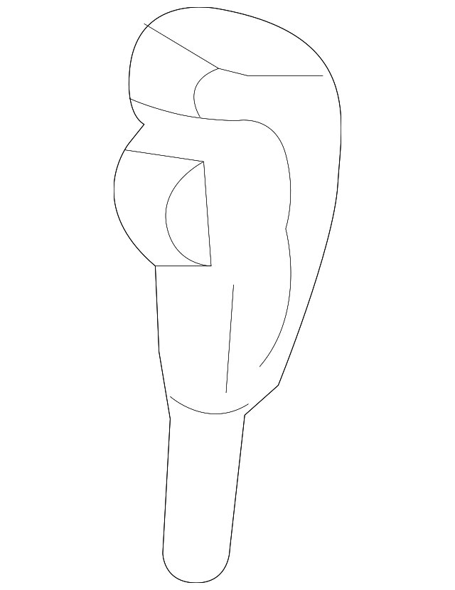 5F9Z-7213-B Деталь SHIFT KNOB