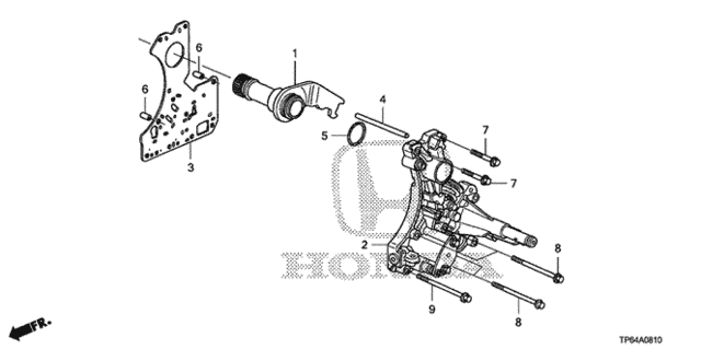 AT Regulator Body (V6) (1) for 2011 Honda Accord Crosstour #0