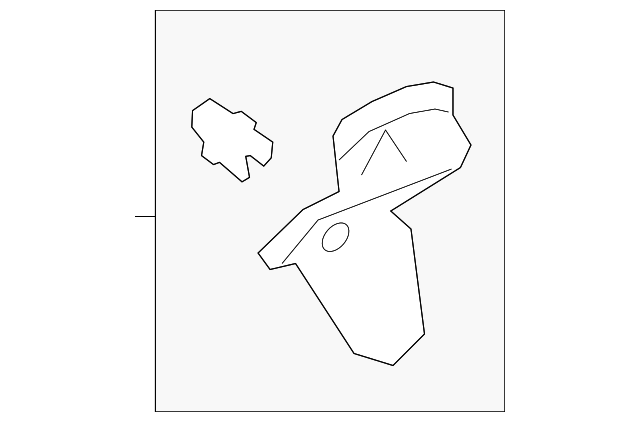 CV6Z-5852019-AA Деталь UPR PILLAR TRIM, LEFT