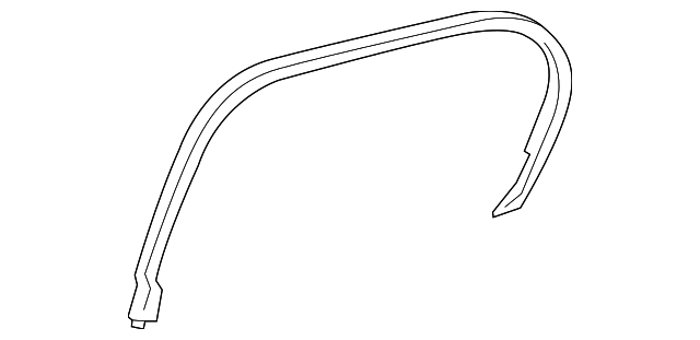 C2C21978LEG Деталь WINDOW MOLDING, LEFT