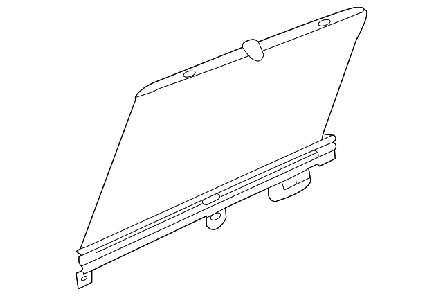 C2C34378 Деталь SUNSHADE, LEFT
