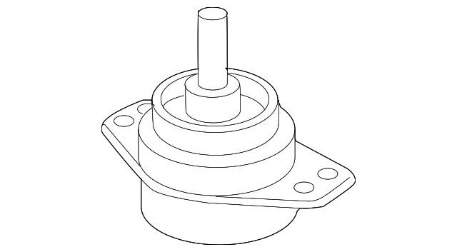 15801384 Деталь FT TRANS MOUNT