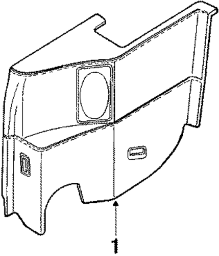 Sunbird QUARTER PANEL TRIM 3