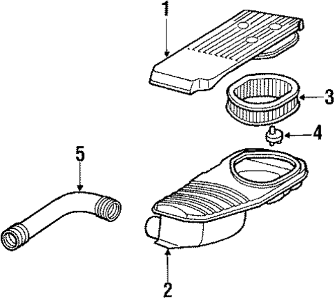 LeBaron AIR INLET
